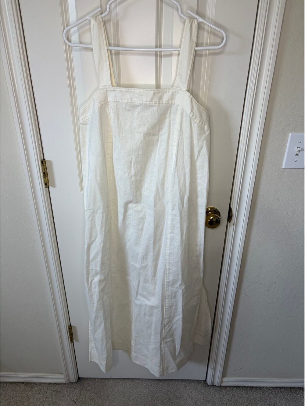 NWT Madewell Cottagecore Midi Dress in ivory size small